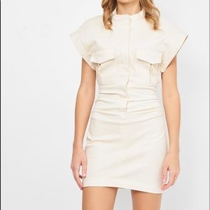 Women Zara Dress BACK PLEAT POCKET Dress
